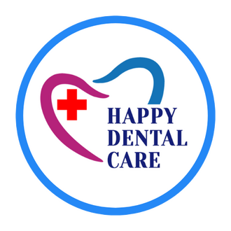 Happy Dental Care 25 Years Logo